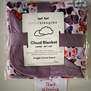 Little Sleepies Butterfly Wishes Cloud Blanket